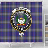 Kinnaird Tartan Crest Shower Curtain